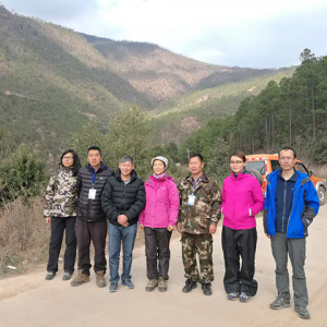 腾讯参访团参访云南云龙天池国家级自然保护区