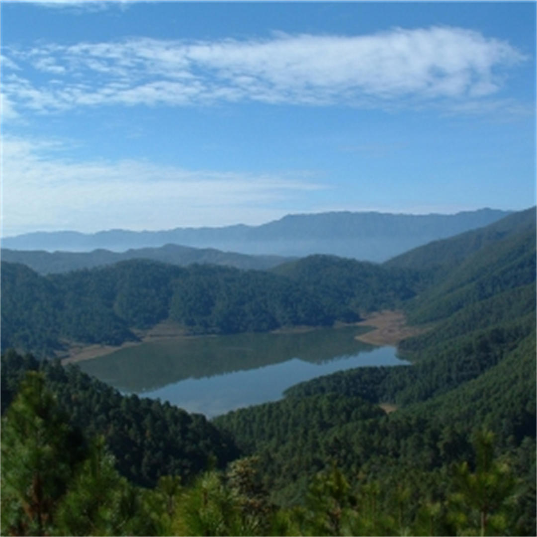 天池春夏秋冬四景
