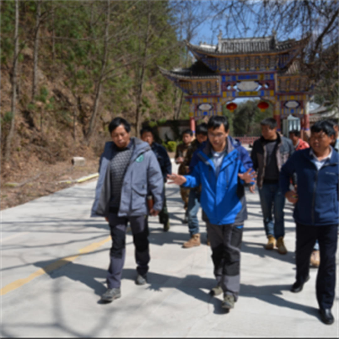 李权张到天池片区检查指导工作