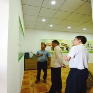 州政法委书记、委统战部部长许云川到保护区检查生态文明建设和社区维稳工作